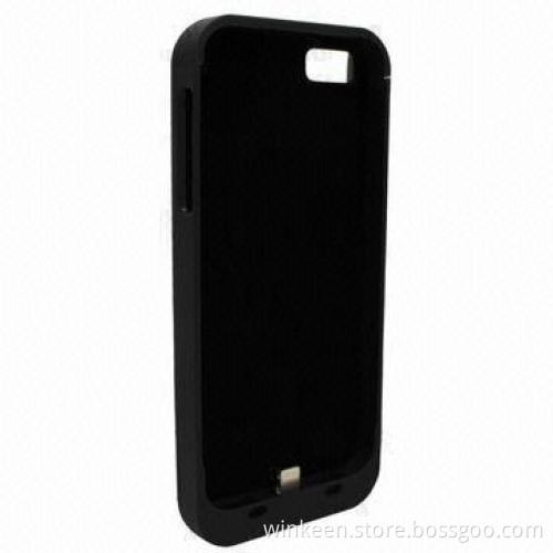 Battery Case Design for Charging iPhone 5, with 2,200mAh and 5V, 800A Input